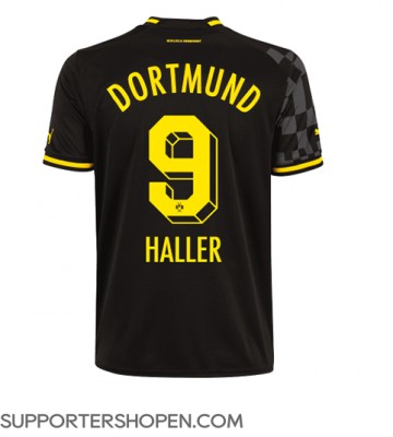 Borussia Dortmund Sebastien Haller #9 Borta Matchtröja 2022-23 Kortärmad